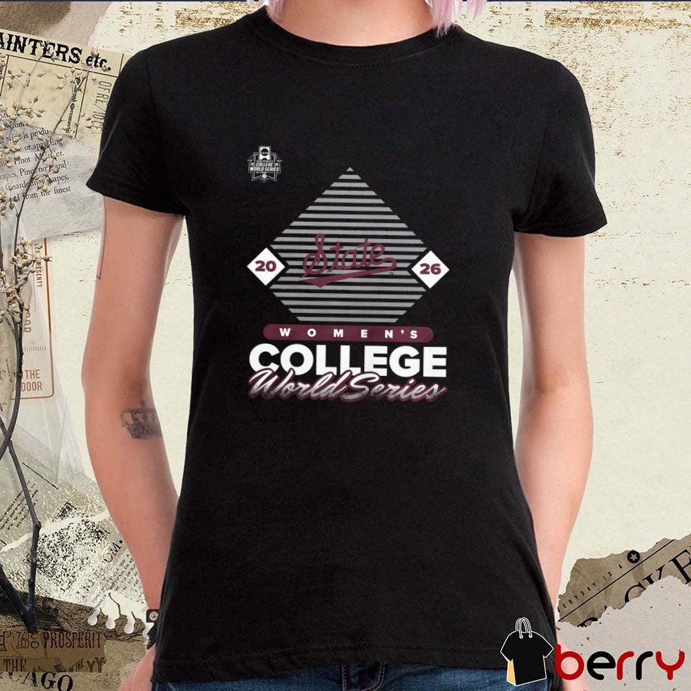 Mississippi State Bulldogs 2026 NCAA Softball Women’s College World Series Scoring Title t-shirt