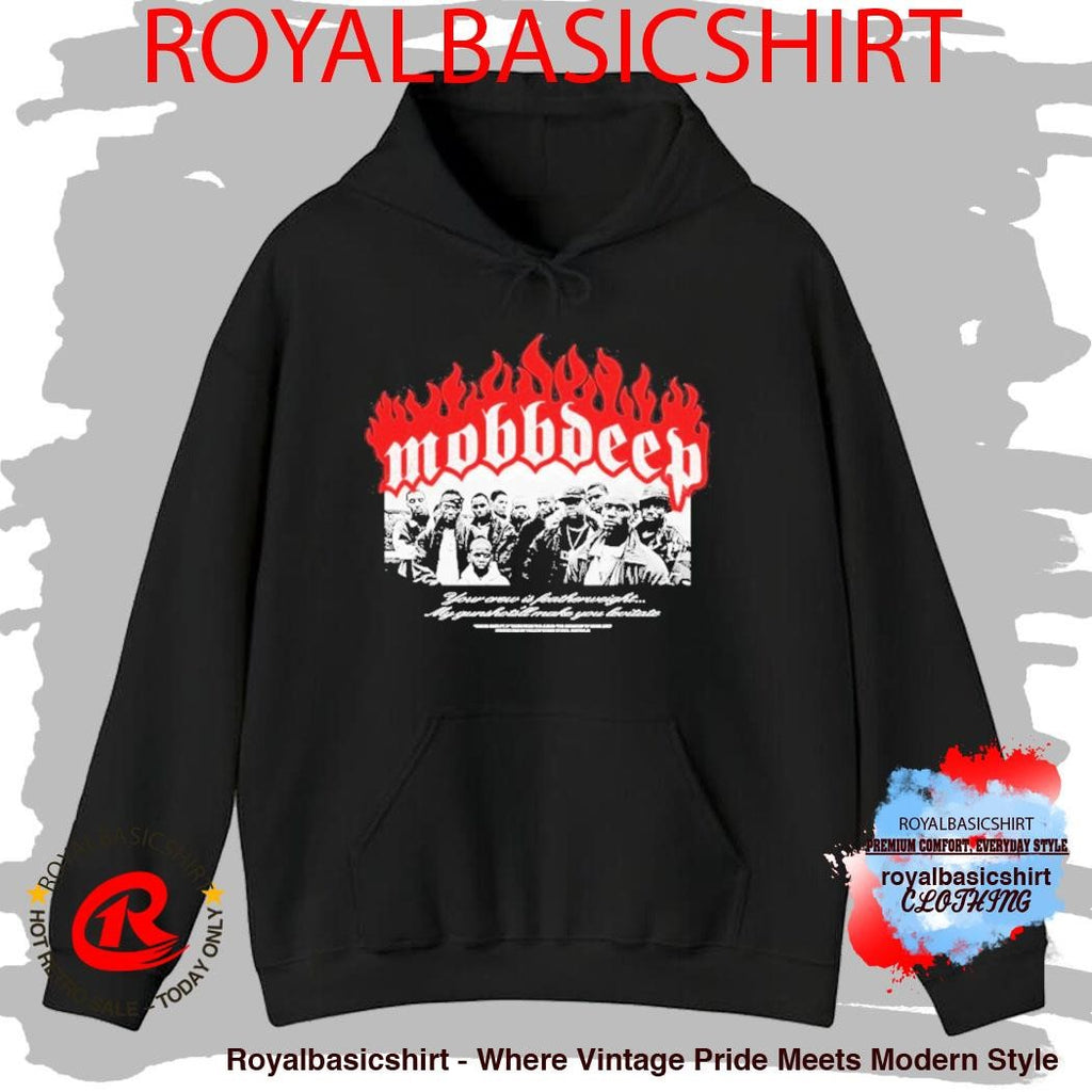 Mobb Deep Your Crew Is Featherweight My Gunshots Make You Favorite Shirt