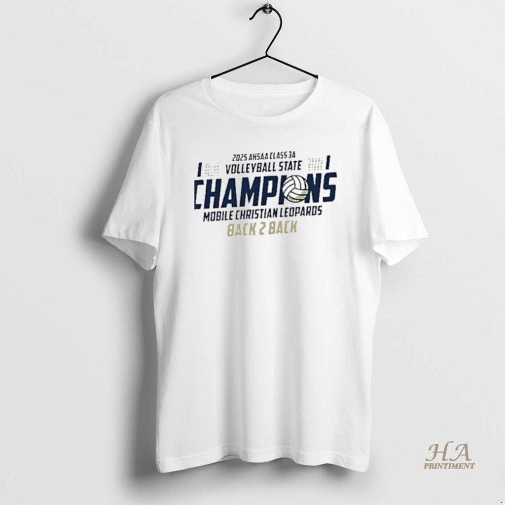 Official Mobile Christian Leopards 2025 Ahsaa Volleyball 3a State Champions