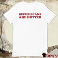 Morgonn Mcmichael Wearing Republicans Are Hotter t-shirt