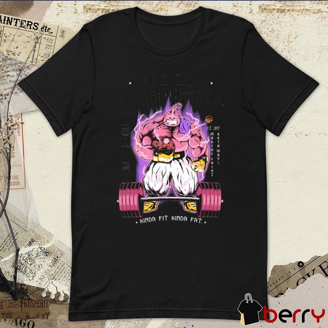 Munchin Buu Obey Your Hunger Est 2017 Making Cainz Both Ways Kinda Fit Kinda Fat Graphic t-shirt