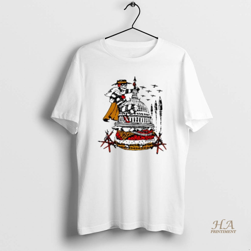 Official Murder Burger Skeleton Graphic
