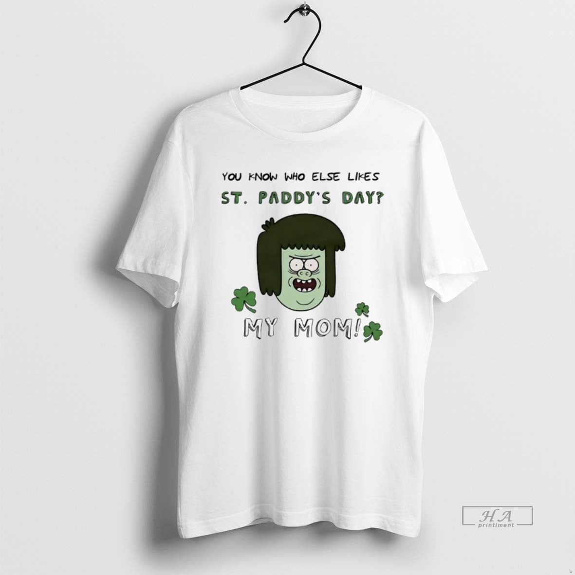 Official Muscle Man Regular Show You Know Who Else Likes St Paddys Day My Mom