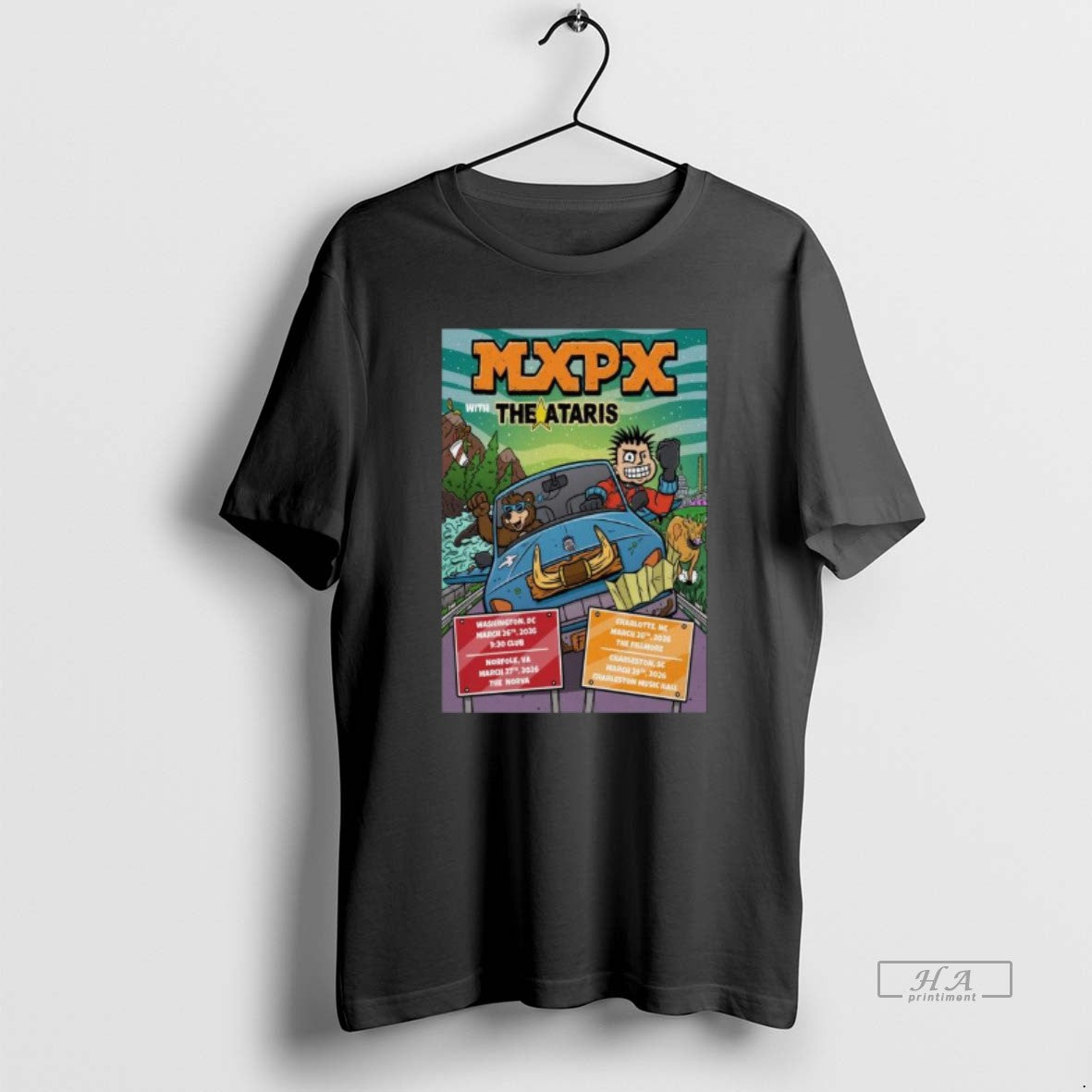 Official Mxpx March 2026 New Tour Long Sleve
