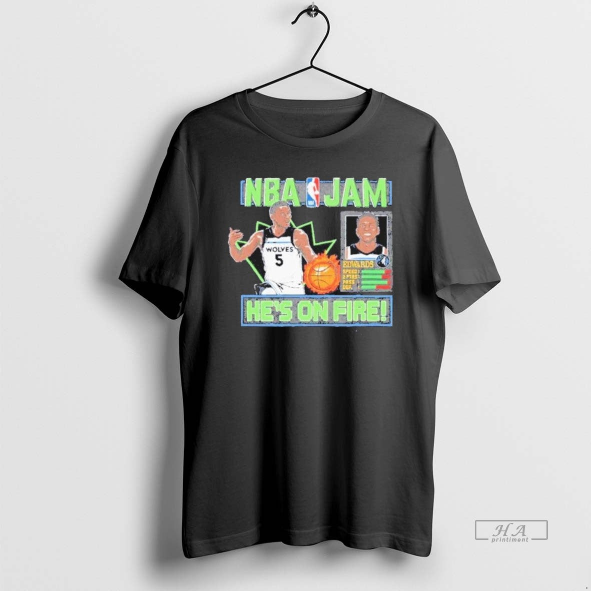Official Nba Jam Anthony Edwards Minnesota Timberwolves