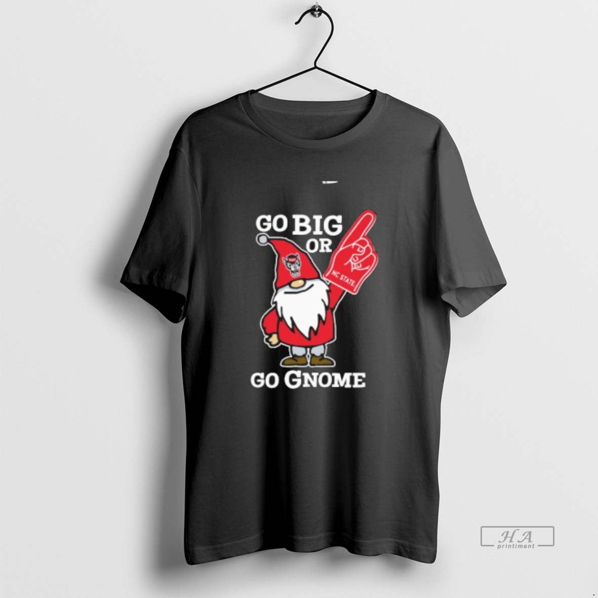 Official Nc State Wolfpack Go Big Or Go Gnome Christmas