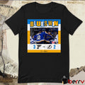 NHL Final Blues Win St. Louis Blues Vs Tampa Bay Lightning 3 – 2 Score Poster t-shirt