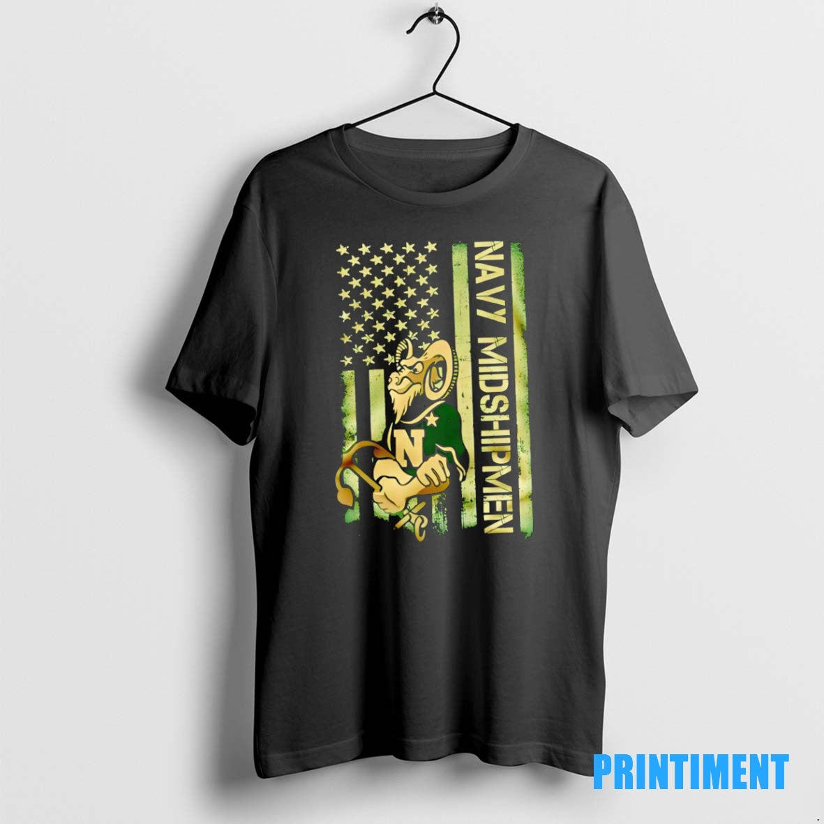 Official Navy Midshipmen 2025 Ncaa Veteran Mascot Tee Sweater