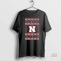 Official Nebraska Cornhuskers Ugly Christmas Light