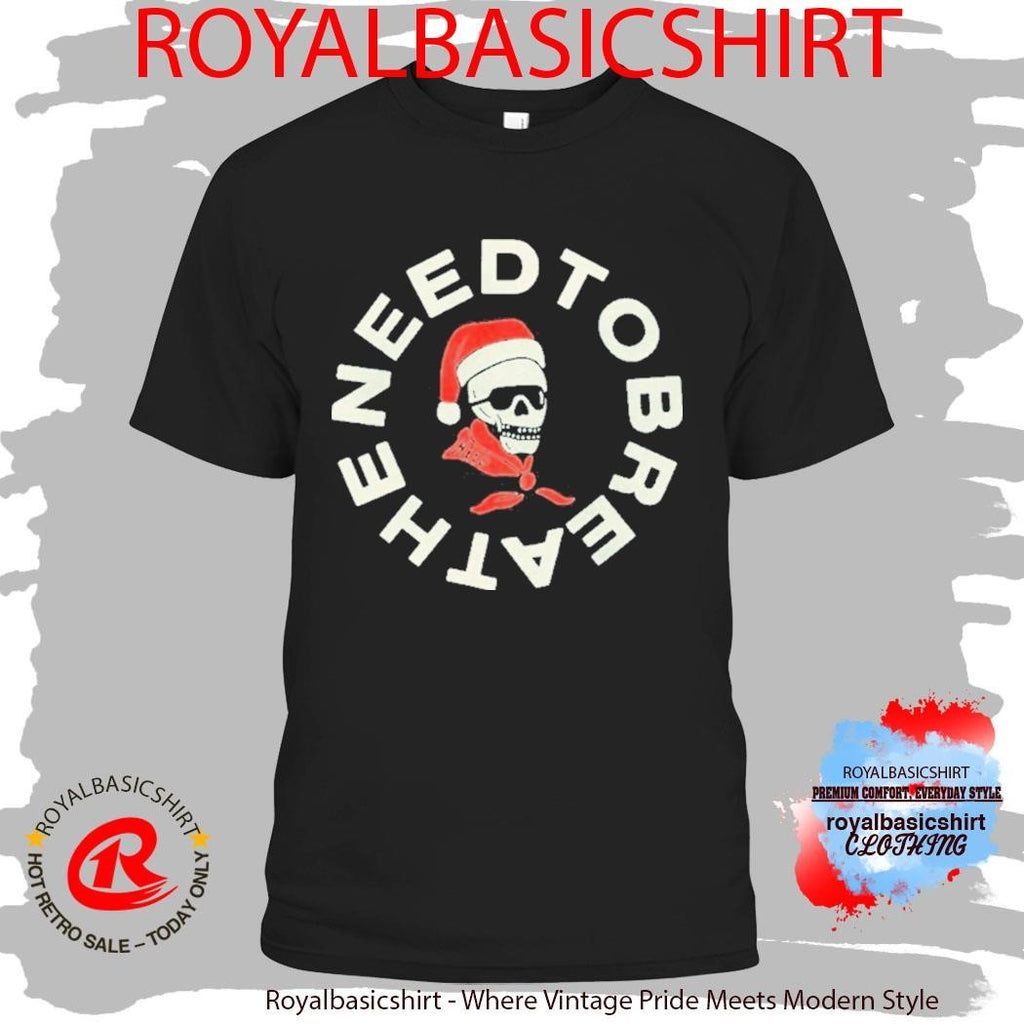 Needtobreathe Santa Skull Christmas Shirt