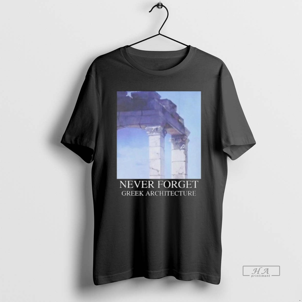 Official Never Forget Greek Architecture Long Sleve