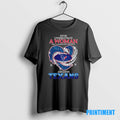 Official Never Underestimate A Woman Who Understands Football And Loves Houston Texans Football Heart Tee