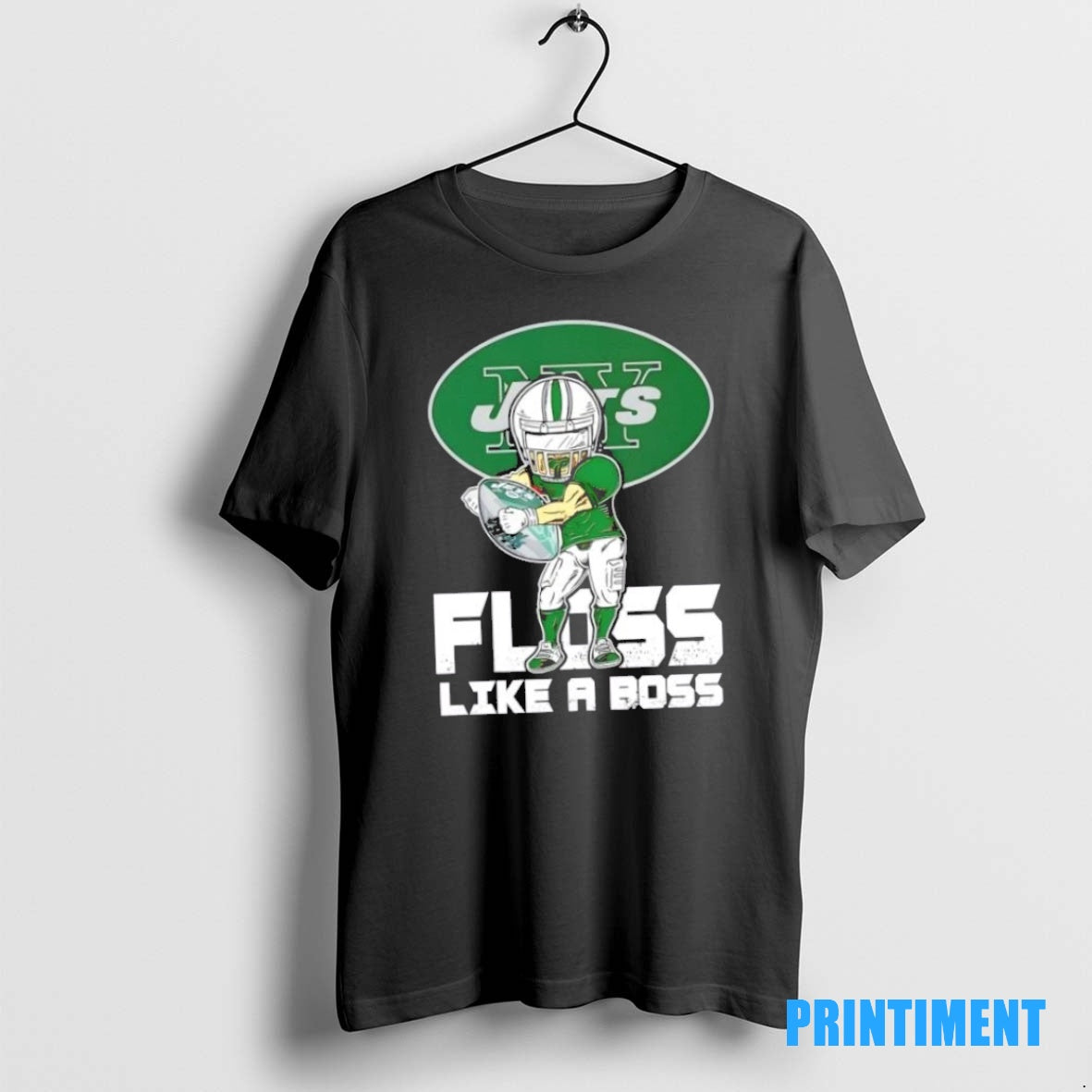 Official New York Jets Floss Like A Boss Tee Sweater
