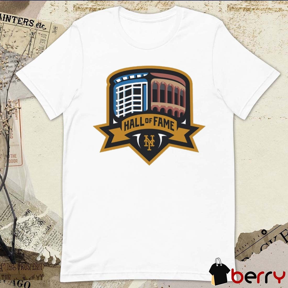 New York Mets MLB Hall Of Fame 2026 New Logo t-shirt