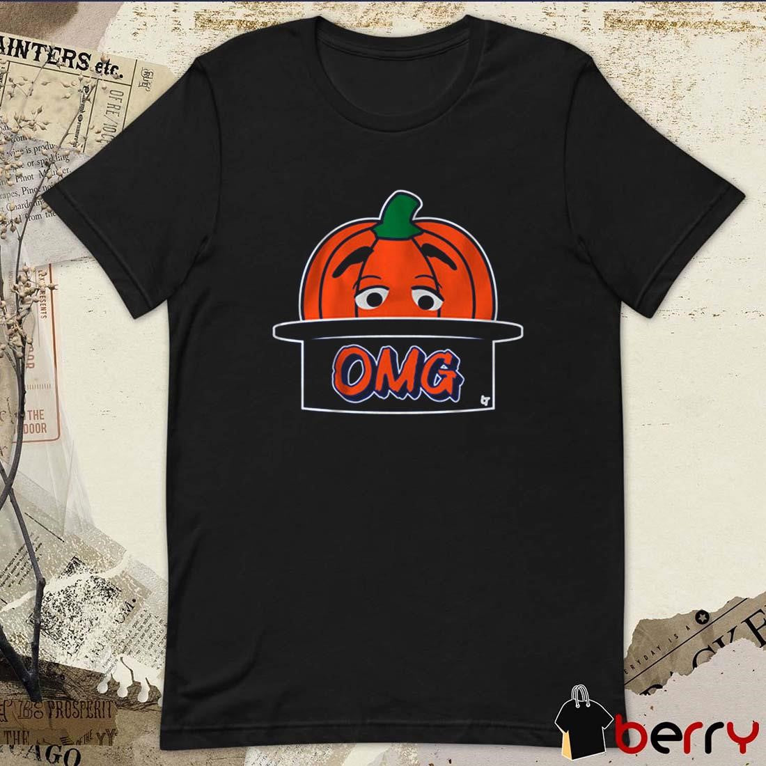 New York Playoff Pumpkin OMG New York Mets t-shirt
