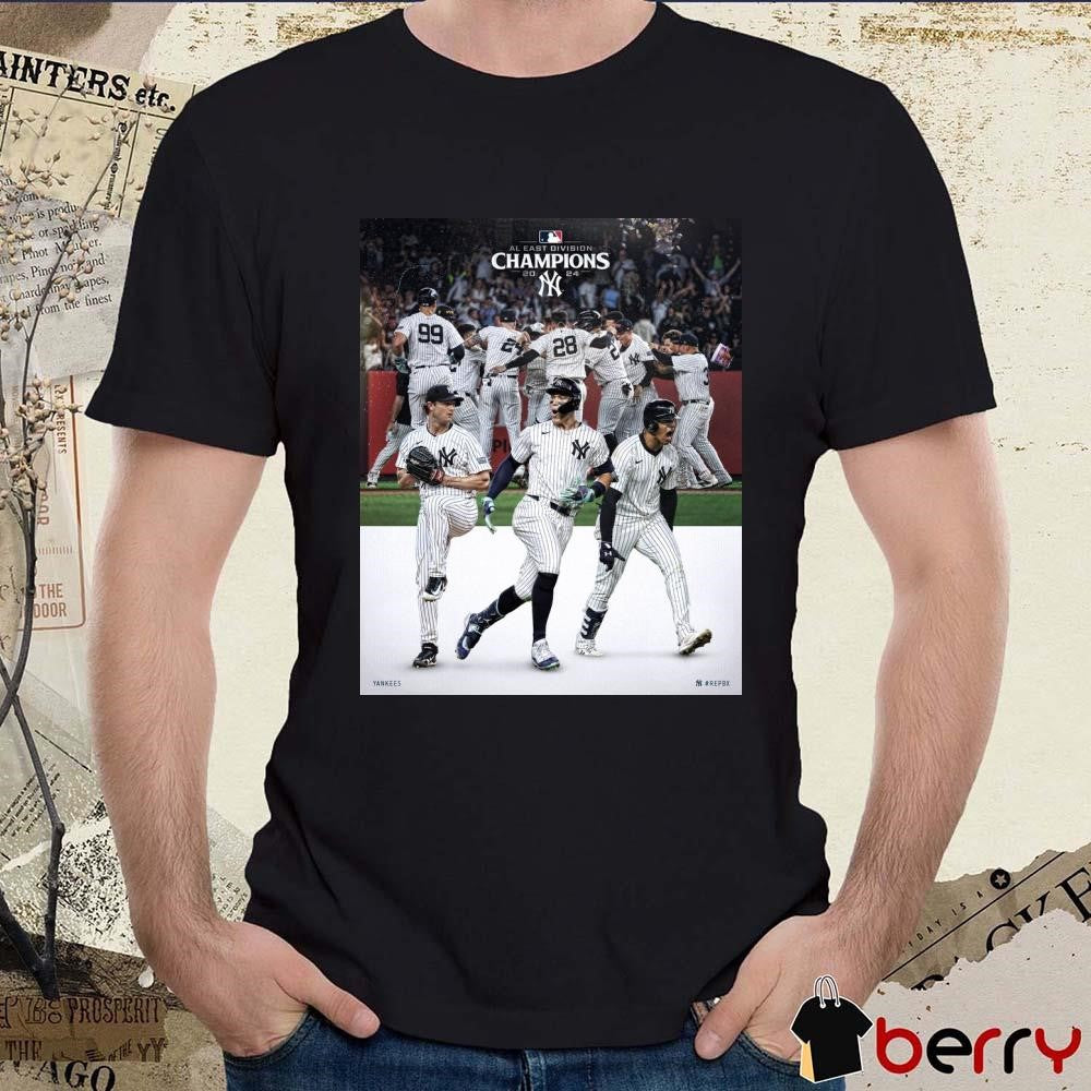 New York Yankees American League East Division 2024 Poster t-shirt