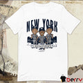 New York Yankees Baseball League Champions Caricatures MLB 2024 Signatures t-shirt