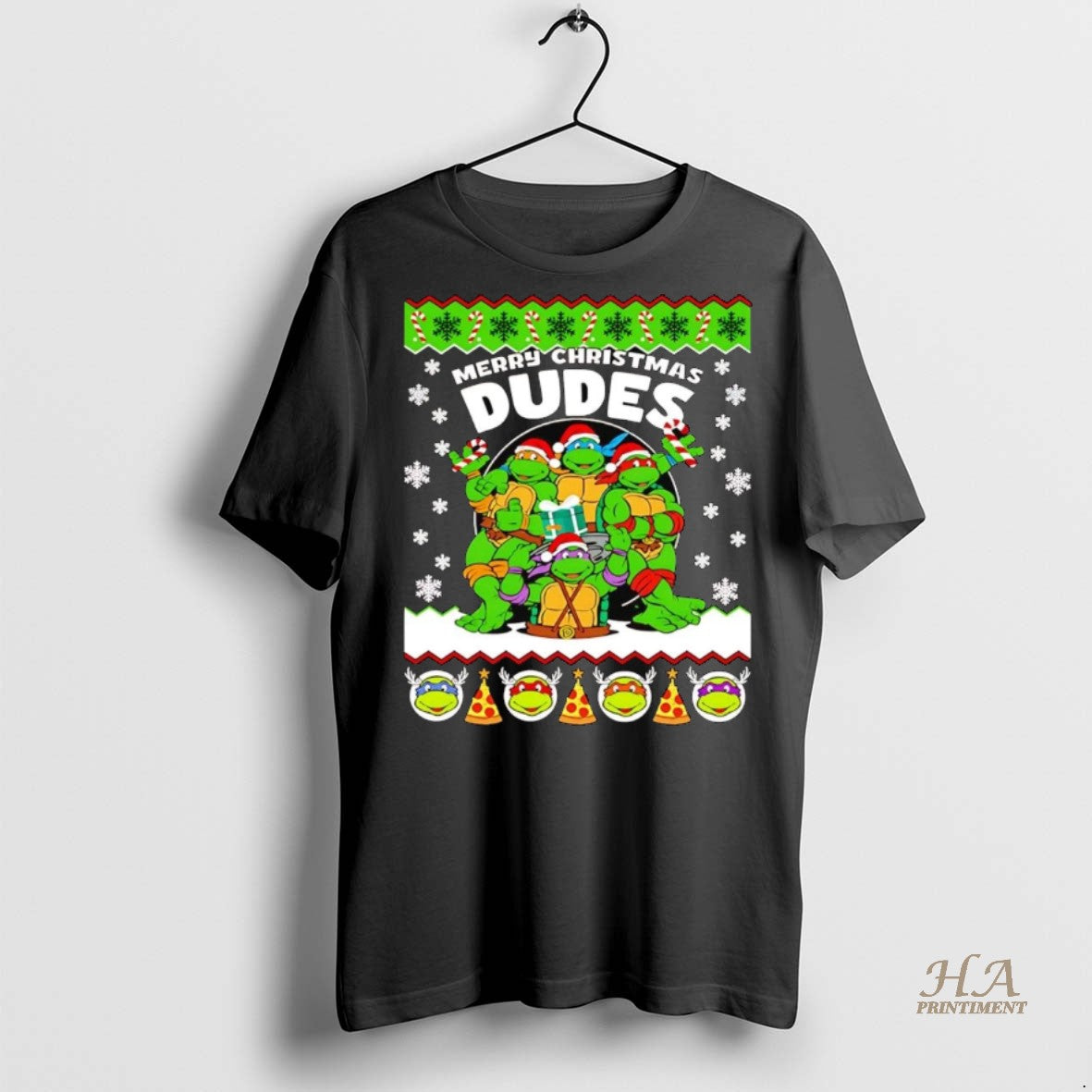 Official Ninja Turtles Merry Christmas Dudes Shirt