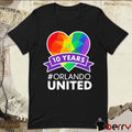 Noah Kahan 10 Years Orlando United Pride t-shirt