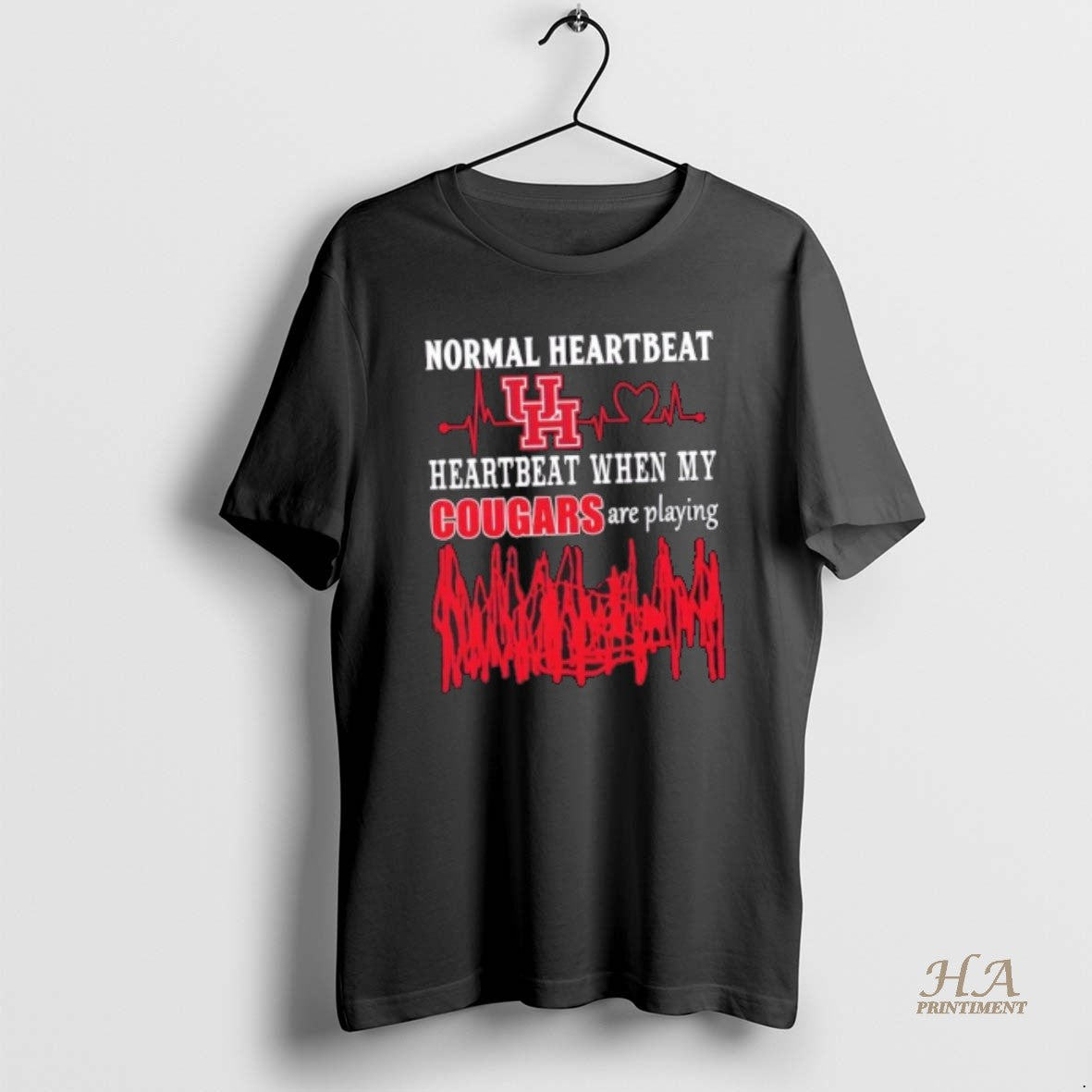 Official Normal Heartbeat Heartbeat When My Houston Cougars Are Playing