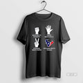 Official Nothing Beats Houston Texans Rock Beats Scissors Paper Beats Rock