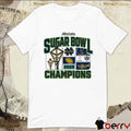 Notre Dame Fighting Irish College Football Playoff Quarterfinal 2025 Allstate Sugar Bowl Champions Victory Ahead NCAA t-shirt