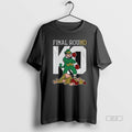 Official Notre Dame Fighting Irish Vs Usc Trojans Final Round Ko Mascot