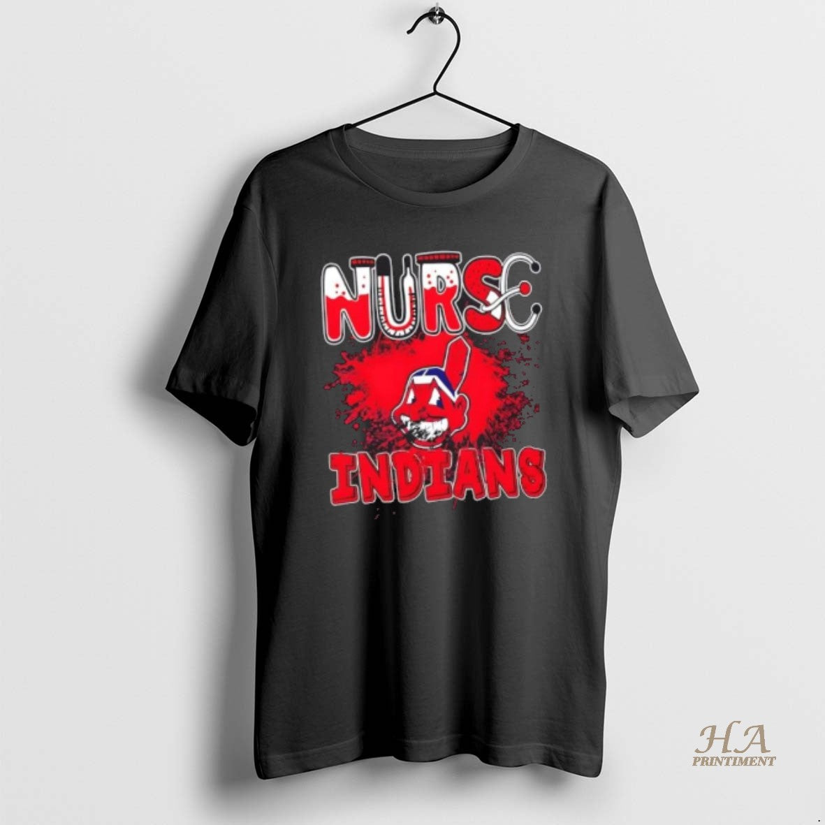 Official Nurse X Cleveland Indians Baseball