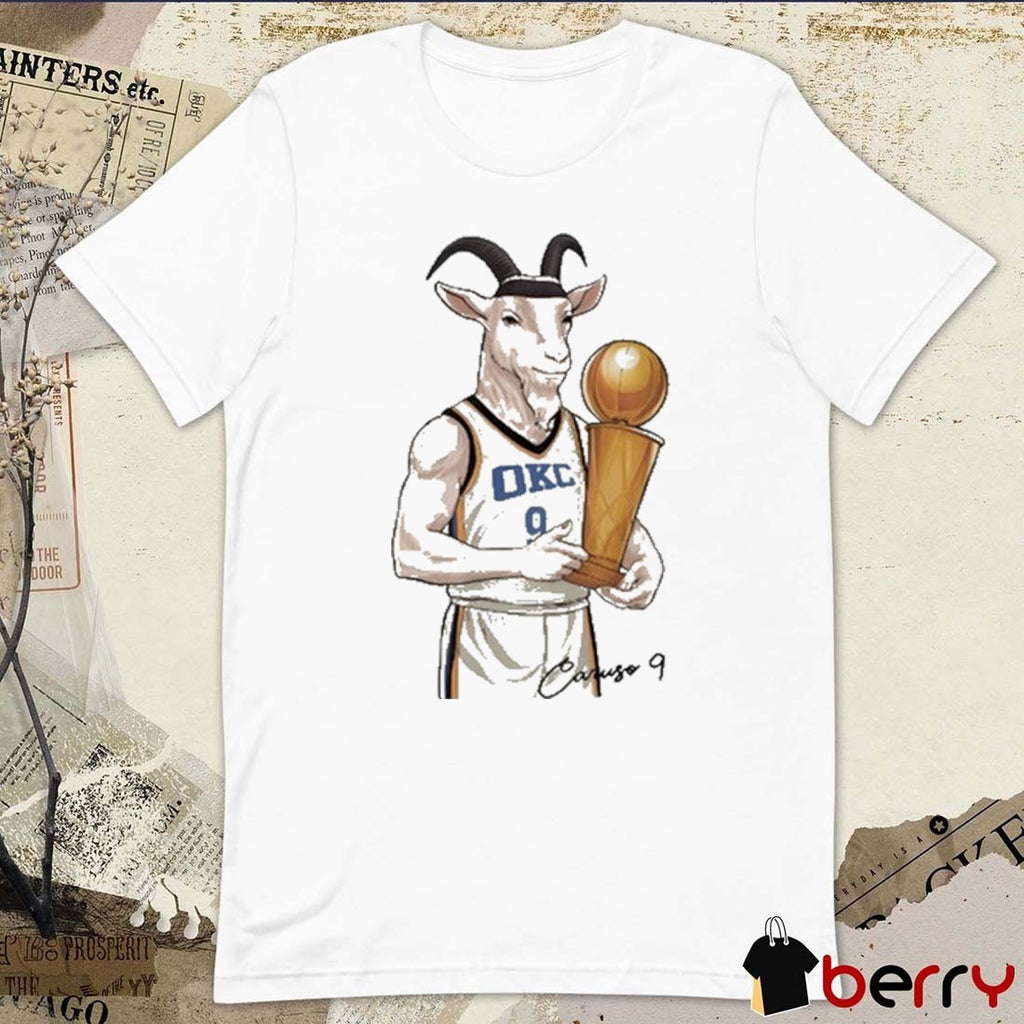 Oklahoma City Thunder Alex Caruso Goat Champ Never Met Anyone Like You t-shirt