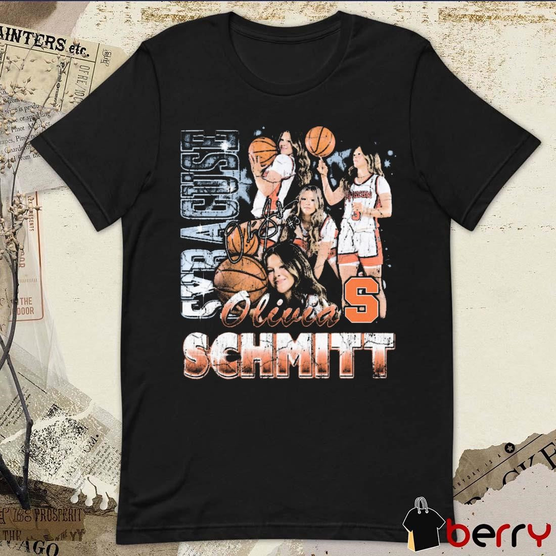 Olivia Schmitt Syracuse Orange Pepper 90s Signature Graphic t-shirt