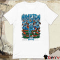 Omarion Hampton North Carolina Tar Heels Planet Euphoria Artwork t-shirt