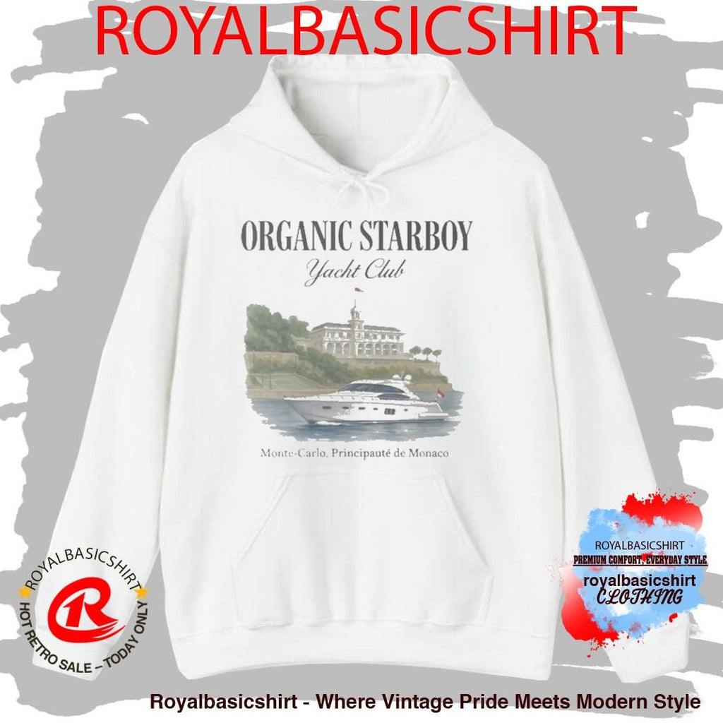 Organic Starboy Yacht Club Monte Carlo Principaute De Monaco Shirt