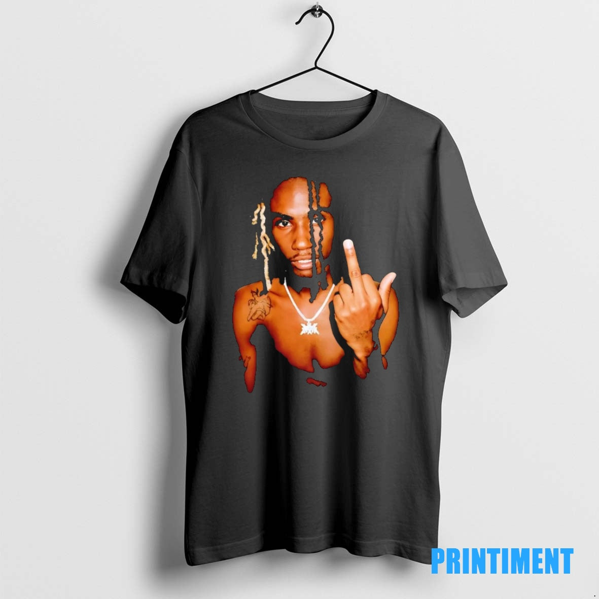 Official Osamason Middle Finger Portrait Tee Sweater
