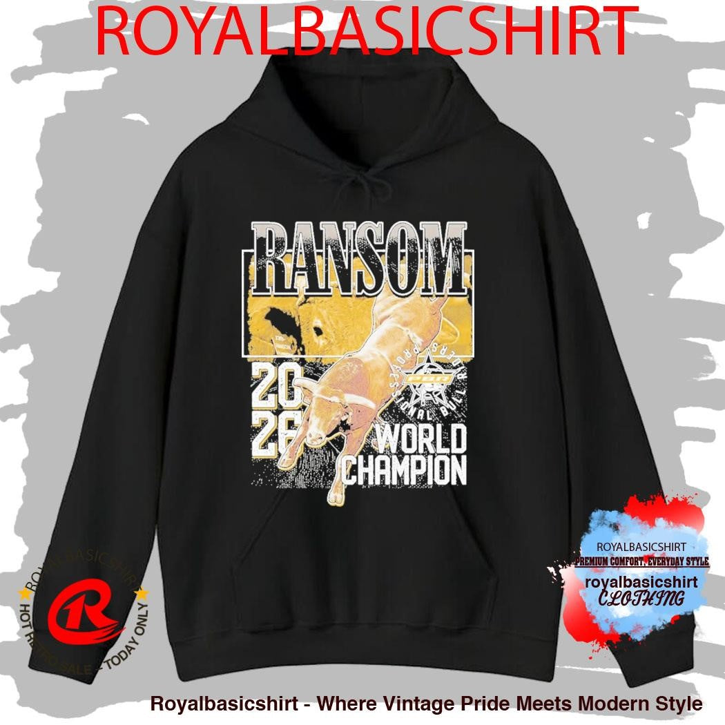 Pbr 2026 World Champion Bull Shirt