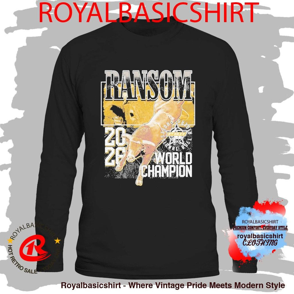 Pbr 2026 World Champion Bull Shirt