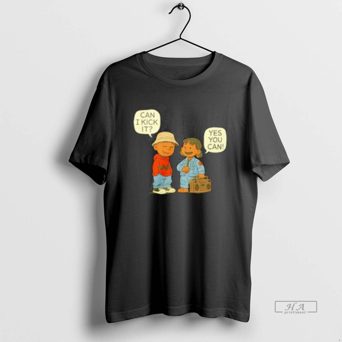 Official Peanuts Can I Kick It Yes You Can Cartoon