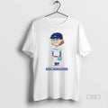 Official Peanuts X Kike Hernandez Los Angeles Dodgers Baseball