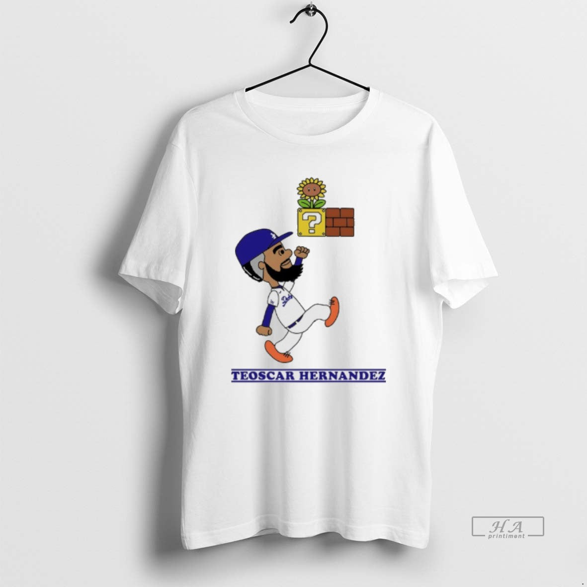 Official Peanuts X Teoscar Hernandez Los Angeles Dodgers