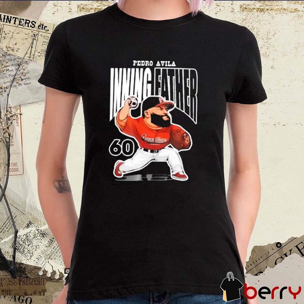 Pedro Avila Inning Father 60 Cleveland Guardians Caricature t-shirt