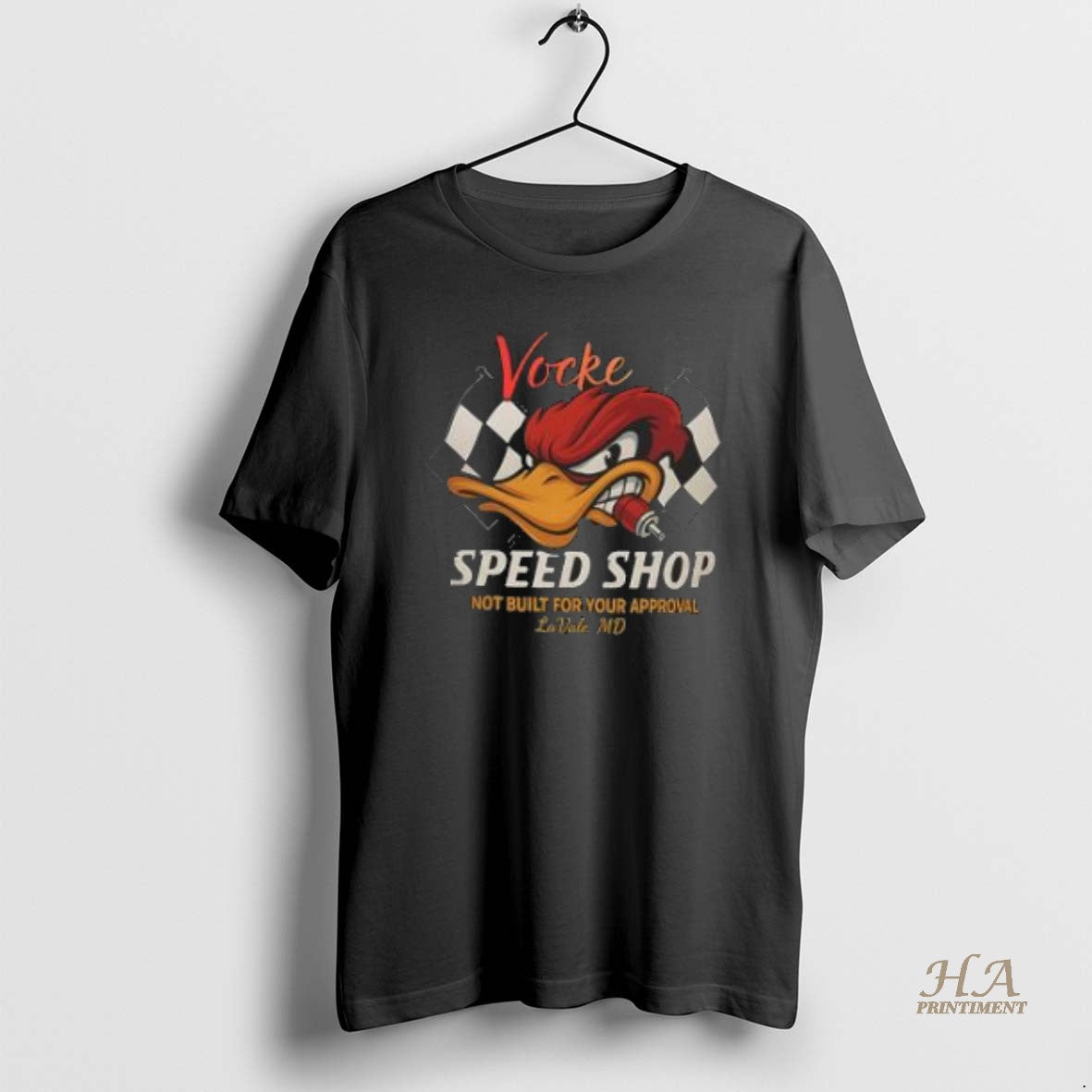 Official Personalized Hot Rod Garage Speed Shop Hot Rod Duck