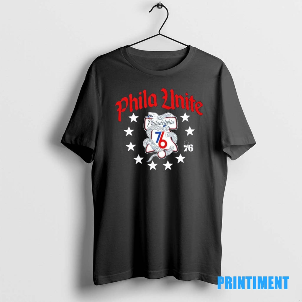 Official Philadelphia 76ers City Edition 2025 Tee Sweater