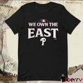 Philadelphia Phillies 2024 NL National League We Own The East Division Champions Locker Room t-shirt