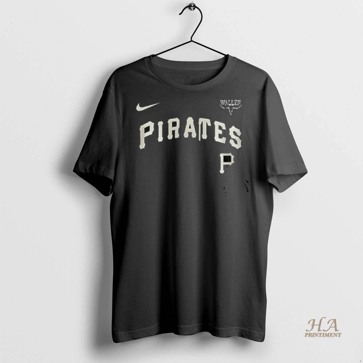 Official Pittsburgh Pirates X Morgan Wallen Still The Problem Tour 2025 Usa Flag Vintage
