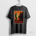 Official Portland Frog Protest Resist Political Retro