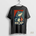 Official Portland Hop Frog Anti Fascist Political Parody Retro Shirt