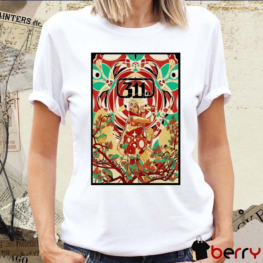 Poster 311 Band June 28 2025 The Wind Creek Event Center In Bethlehem PA t-shirt
