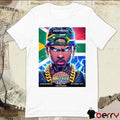 Poster Chris Brown Johannesburg December 14th FNB Stadium t-shirt