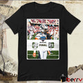 Poster Final Oklahoma Sooners Vs Navy Midshipmen 20 – 21 Score Armed Forces Bowl Bowl For The Brave t-shirt