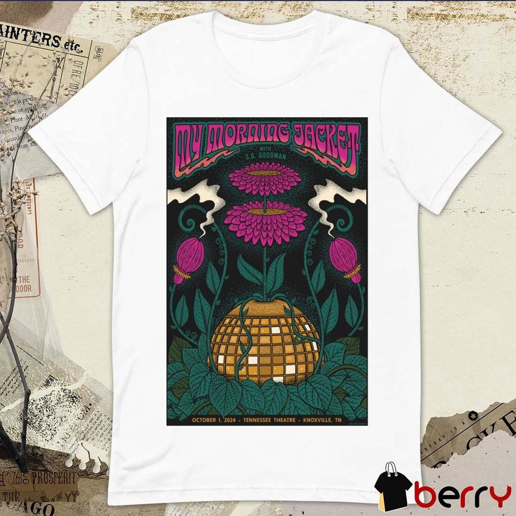 Poster My Morning Jacket October 1-2024 Tennessee Theatre Knoxville, TN Tour t-shirt