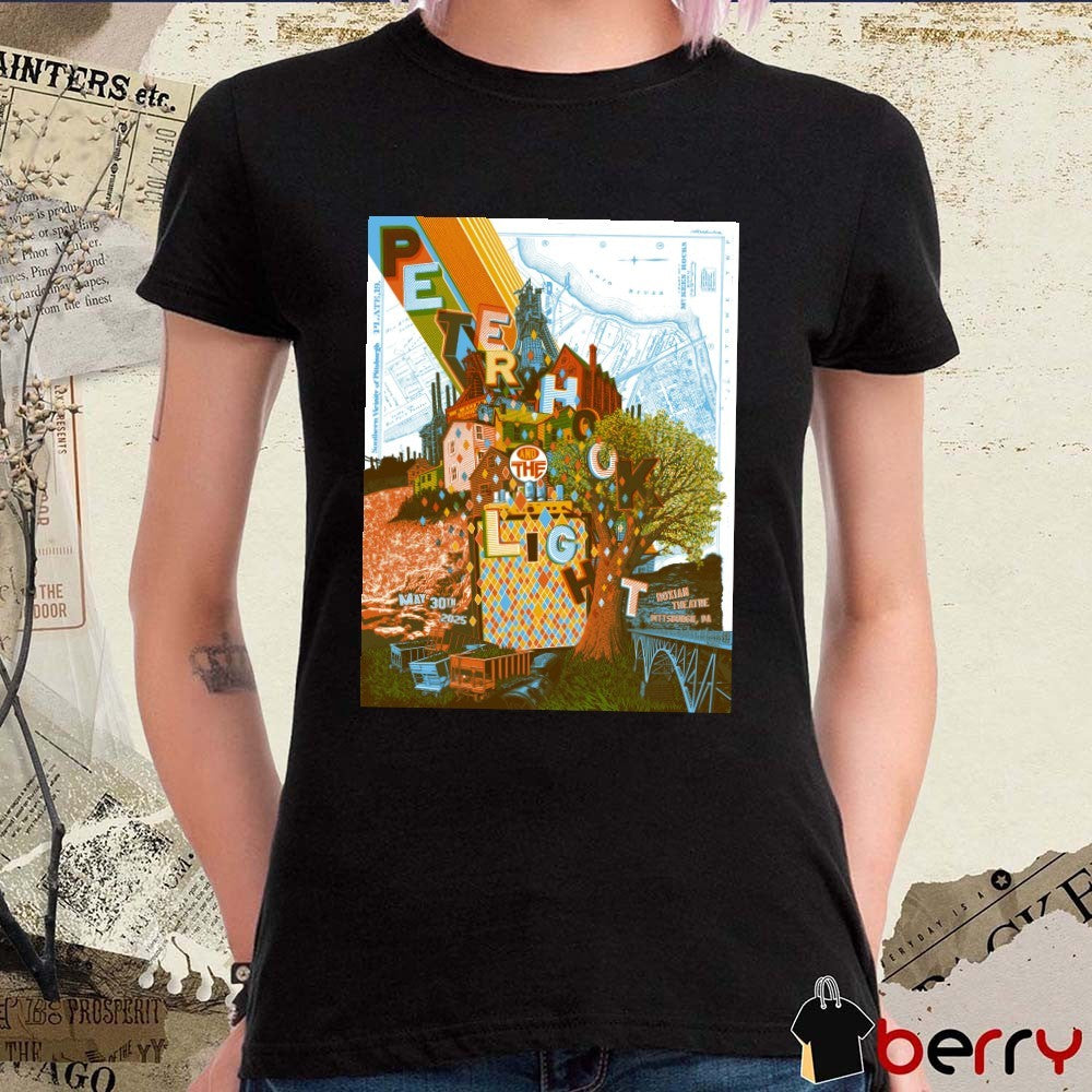 Poster Peter Hook And The Light Roxian Theatre Pittsburgh PA On May 30 2025 Tour t-shirt